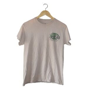Mack Trucks T-Shirt Women Small Tan Good Quality Where It Counts Graphic Tee